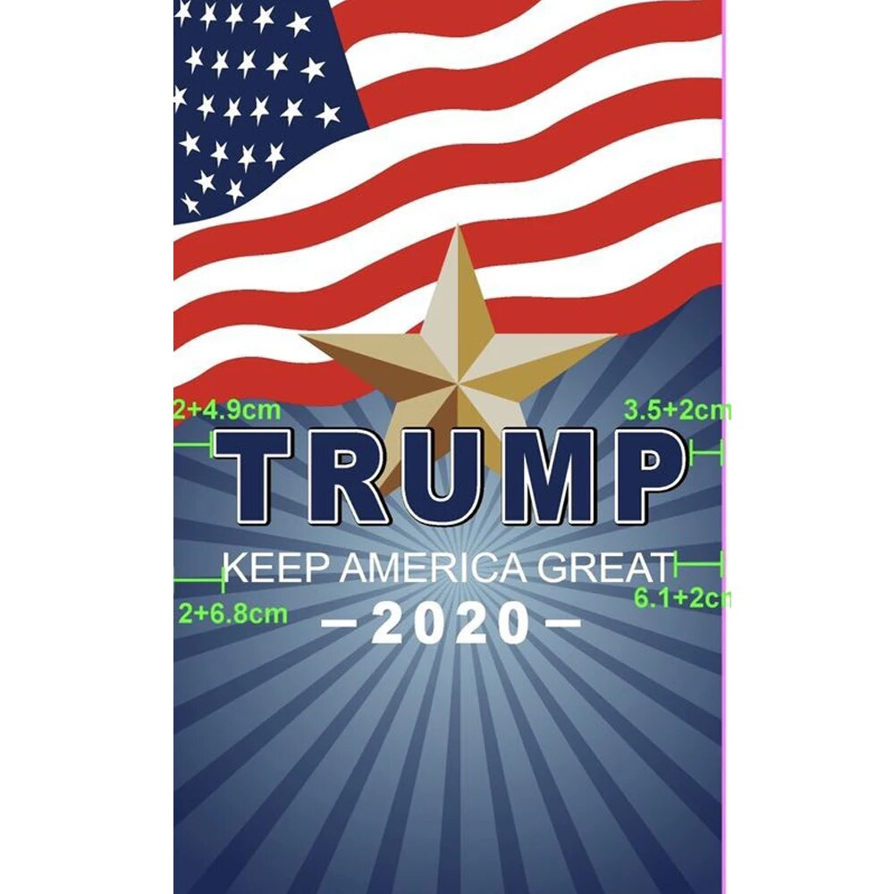 60x35” Trump 2020 Flag