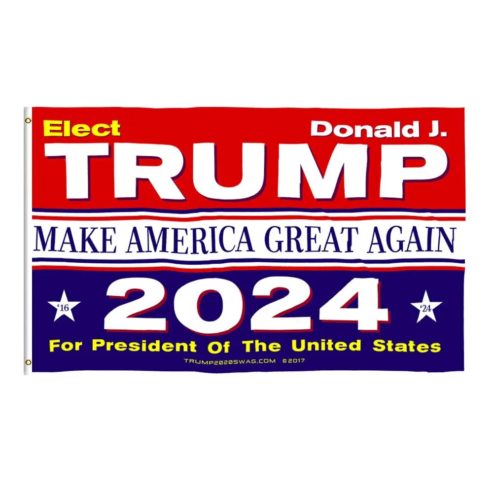 Trump 2024 36x60” flag