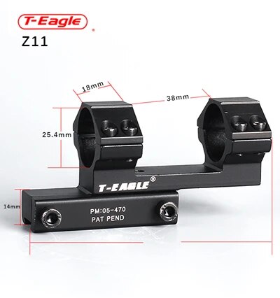 2-8x20IR Adjustable Green Red Dot Rifle Scope