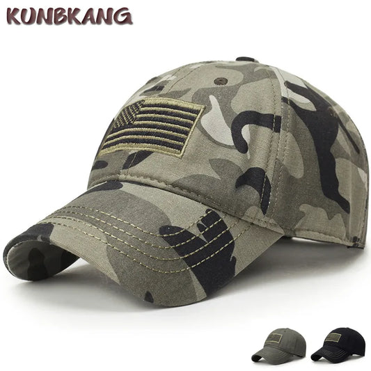 American Flag Camouflage Hat