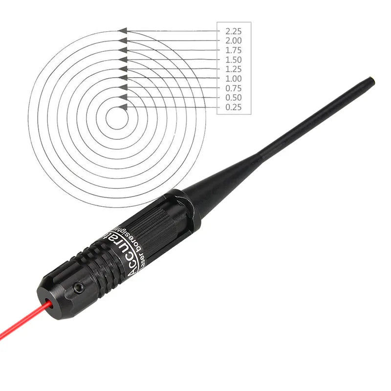 Laser Bore Sight fits 0.22-0.5 Handguns Rifles