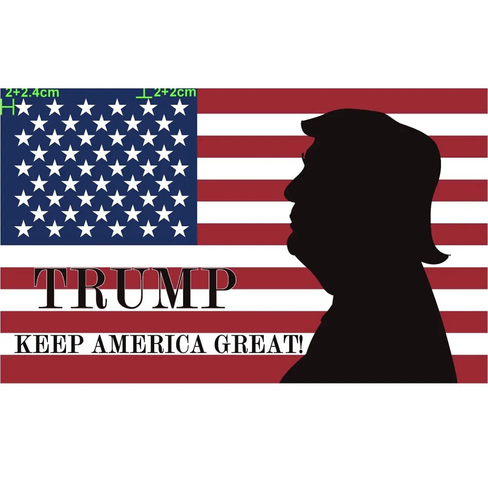 60x35” Trump 2020 Flag