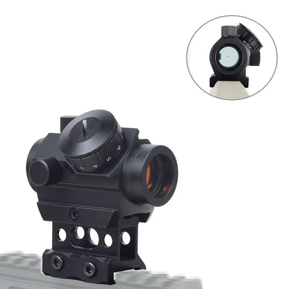 1x20  Red Dot Sight  With 1 inch Riser for a Picatinny rail