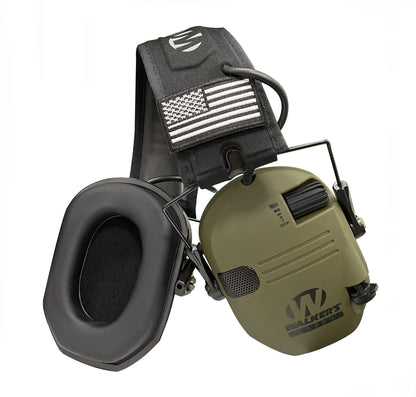 Walkers Razor Slim Low Profile Electronic Earmuffs  Ear Protection & Noise Reduction