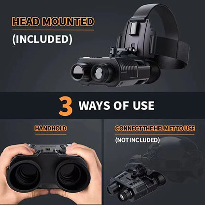 4K NV8000 Helmet & Night Vision Binoculars Military Grade