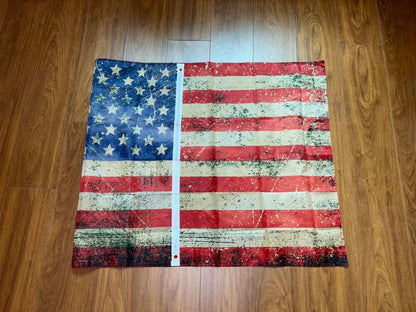 35x50"Vintage Old Antiqued American Flag