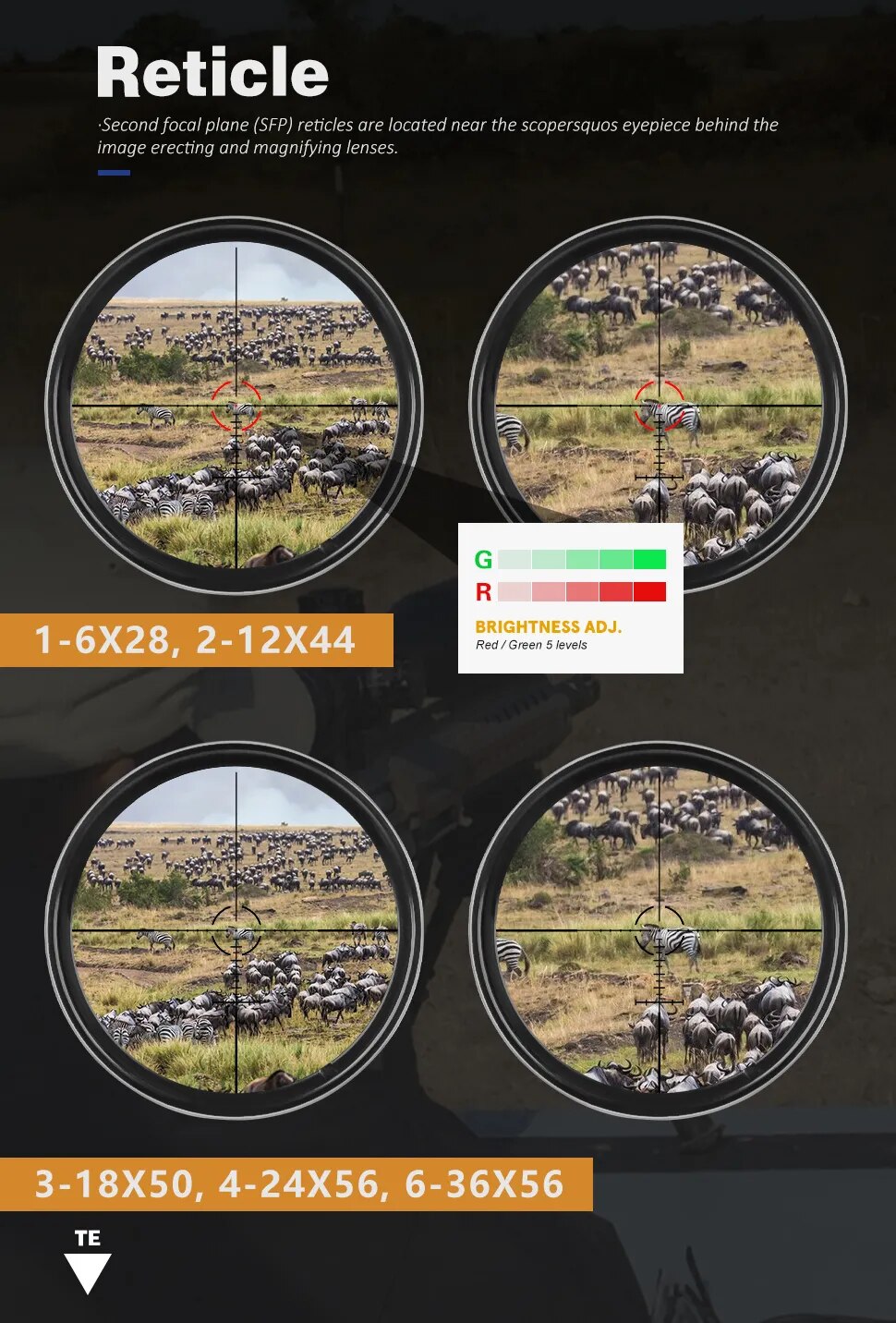 Tactical Riflescope Optical Sight