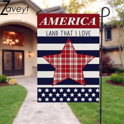 American Garden Flag