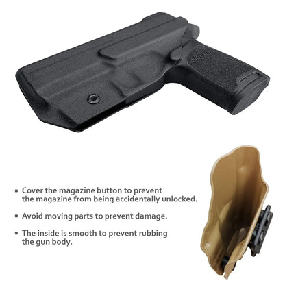 Sig P365 IWB Kydex Holster Custom Fit: Sig Sauer P365, p365 x pistol - Inside Waistband Carry Concealed Holster